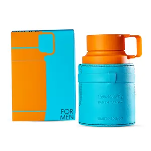 Men’s Perfume Amber Sky - Eau de Parfum 100 ml - Citrus, Spicy & Sweet Fragrance - Fresh and Vibrant Scent