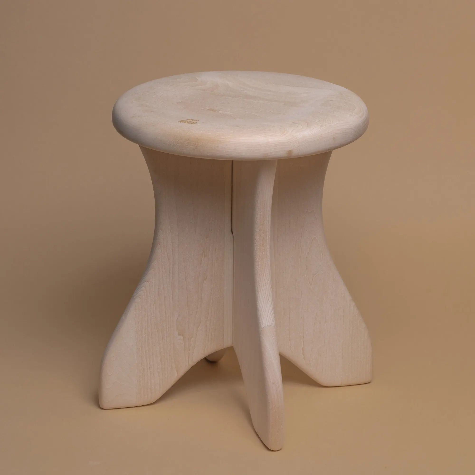 FireLight® Ergonomic Sauna Stool - Lightweight Basswood for Comfortable Core Alignment & Easy Travel - Hypoallergenic & No Tools Assembly Required