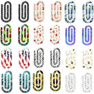 2 Pack-Acrylic Jumbo Paperclips