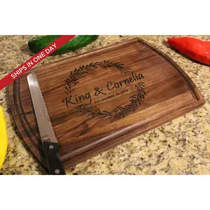 Personalized Cutting Board - Custom Cutting Board, Engraved Cutting Board, Wedding Gift, Housewarming Gift, Anniversary Gift 5