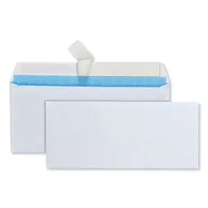 Quality  Business Envelopes Envelope Closure Self Adhesive - White - 1 Box