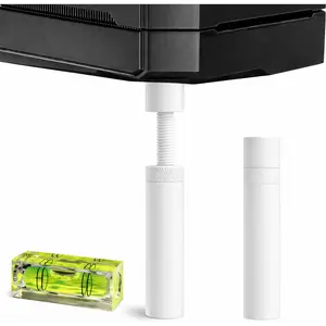 Graphics Card GPU Support Bracket GPU Sag Bracket Video Card Stand GPU Holder with Rectangular Bubble Level White Adjustable 74-120mm