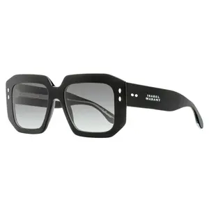 Isabel Marant Bevelled Rectangular Sunglasses IM0143/S 8079O Black 53mm