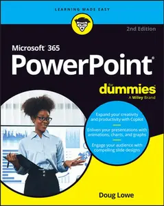 USED-Microsoft 365 PowerPoint for Dummies by Lowe, Doug (Paperback)