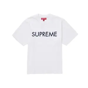 Supreme Men's Capital S/S Top White, from StockX