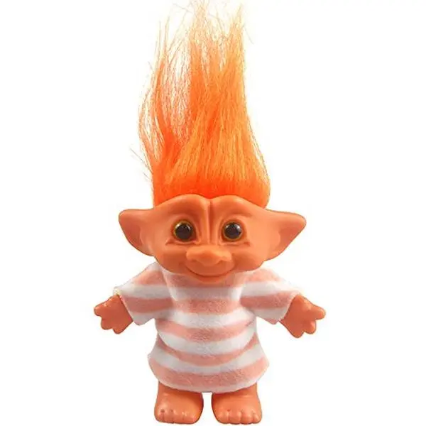 90s Vintage Lucky Troll Doll - Chromatic Unisex Doll Accessories for Collecting, Arts and Crafts, Stuffed Toys Complement