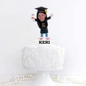 Personalized Graduation Photo Cake Topper