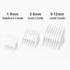MomMed Guide Combs (1–9mm, 3–6mm, 9–12mm) For Electric Hair Clipper