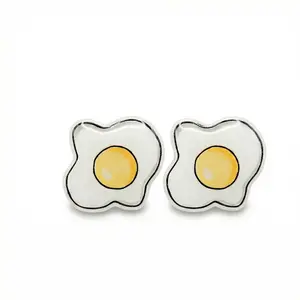 Fried Egg Stud Earrings