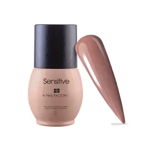 1-Shot Sensitive Gel Nail Polish, 15ml Bottle, Glossy Finish Cosmetic for Nail Art & Manicure, Nail Manicure