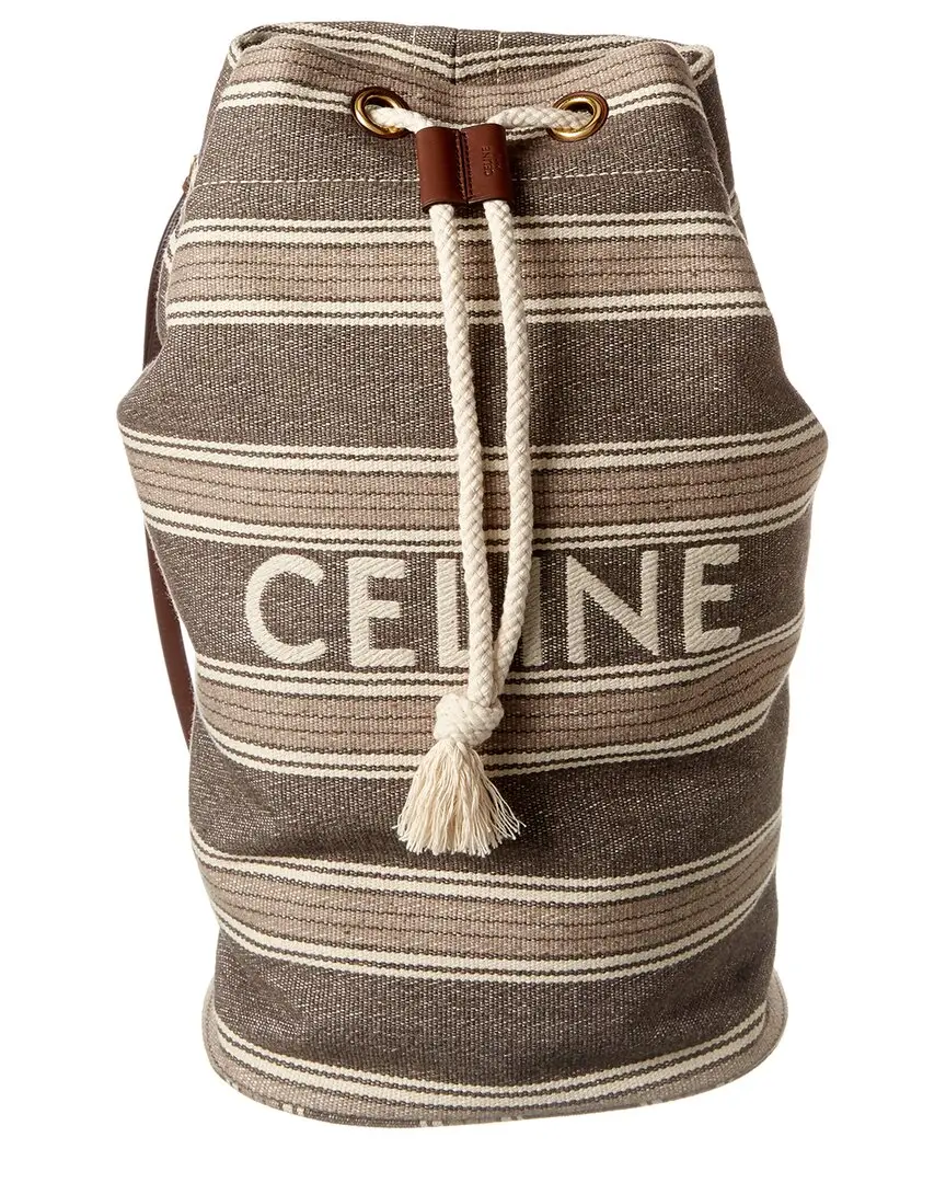 CELINE Canvas Backpack