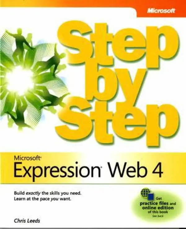 USED Book - Microsoft Expression Web 4 Step by Step by Chris Leeds (Paperback) - english