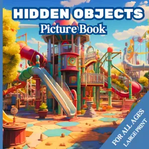 Hidden Objects Picture Book: Search and Find | Fun Activites For All Ages | Large Print Volume One Paperback – Large Print, November 17, 2023