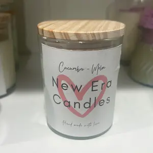 Cucumber Melon Scented Candle for Home Decor and Ambience