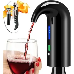 Wine Aerator Electric Wine Decanter Best Sellers One Touch Red -White Wine Accessories Aeration Work with Wine Opener for Beginner Enthusiast - Spout Pourer - wine preserver