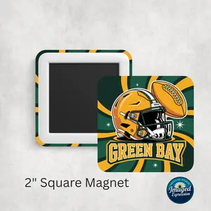 Magnet - Football Pro Teams 2" Square