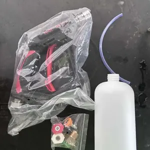 Product Review of Tool Daily Short Handheld with  Cannon FOR PRESSURE WASHER,  1/4 Inch Quick Connector, Water Spray Tool with 5 Nozzle Tips, 1 Liter snow foam lance, FathersDayGift from c**1