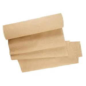VEVOR Burlap Fabric Roll, 40x 75 ft 50x 50 High Density Wide Natural Burlap Fabric Rolls, Jute Fabric Burlap Tree Wrap Roll, for Decor, Crafts, Wedding, Gardening, Plant Tree Winter Covering