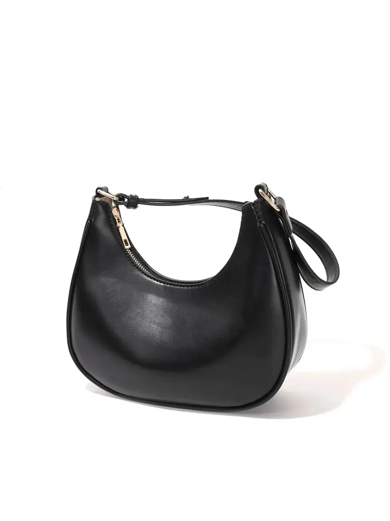 Womens elegant mirrow acrylic moon shaped bag - TikTok Shop