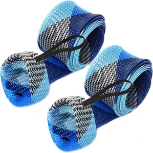 Fishing Rod Socks - Fishing Pole Sleeves and Covers for Baitcasting Rods, Spinning Rods - Fits up to 7ft and 8ft Fishing Rod Protector Sleeve, Maximum Fishing Pole Protection (2-pack)