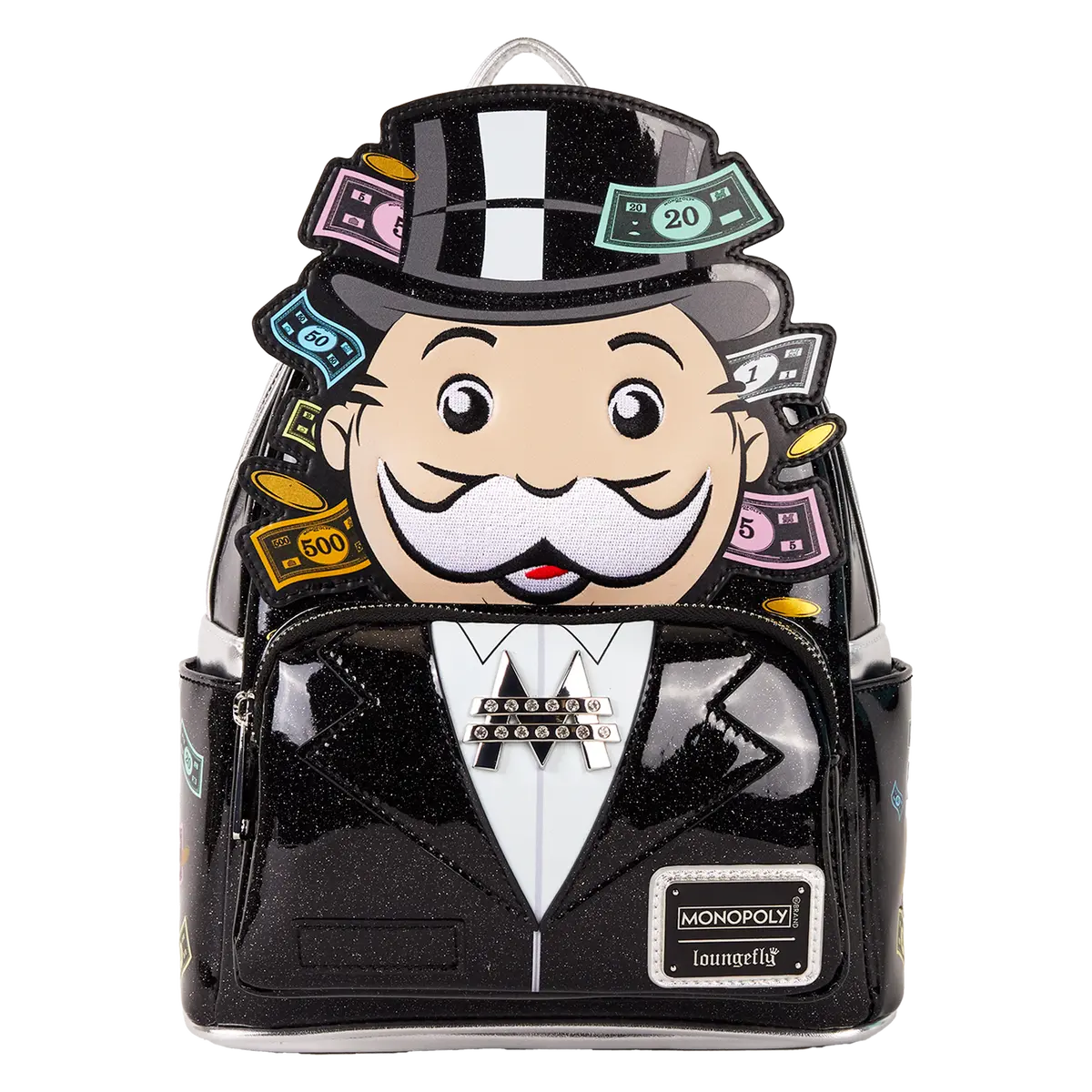 Hasbro Monopoly Pennybags Mini Backpack