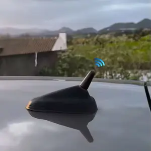 Compact 5cm Short Antenna Signal Booster for Dab Digital TV, Radio, Navigation, Universal Function Car Antenna Enhancer