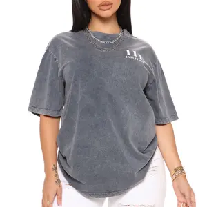 111 Angel Number Tunic Top - Grey/combo