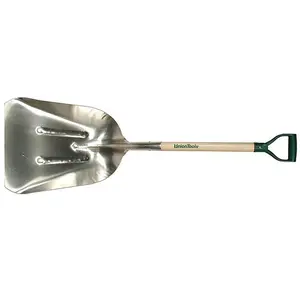 Union 1681400 #14 Western Aluminum Scoop with D-Grip 15-3/4" W x 20" Long Blade (Snow Shovel)
