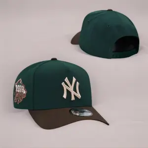 New Era 9Forty New York Yankees World Series 1999 Two Tone 9Forty A-Frame Snapback Hat, MLB Streetwear Style