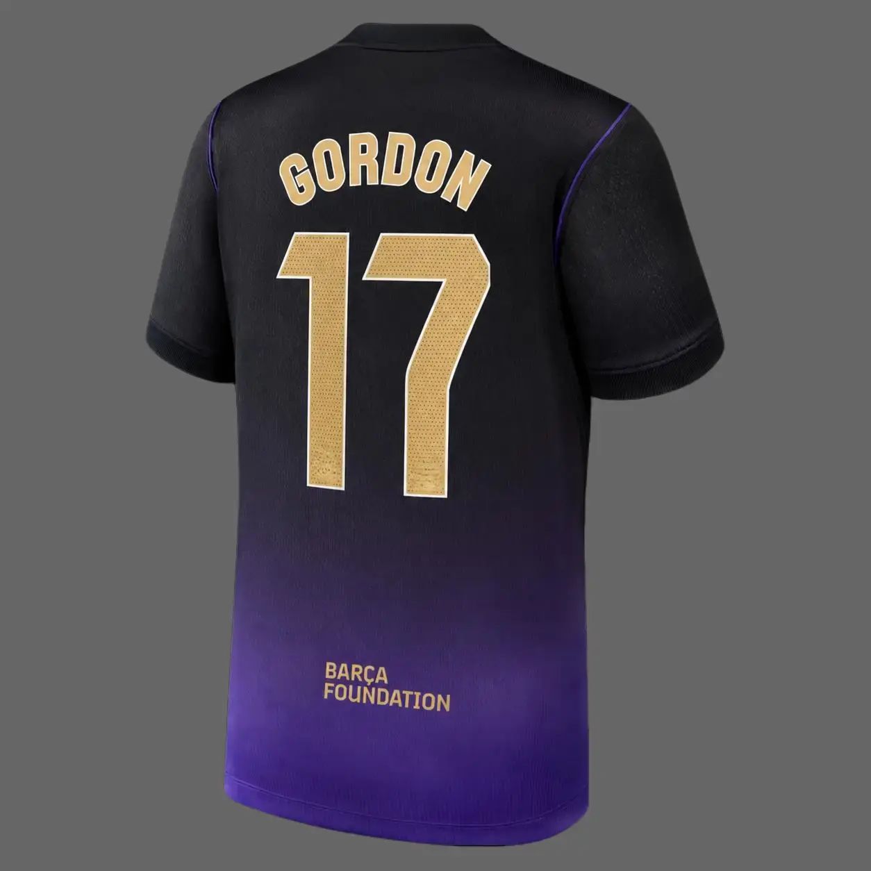 Anthony Gordon #17 Away Football Jersey 2026/2027 full logo