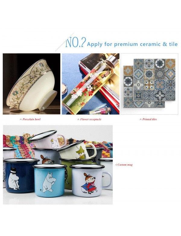 A-SUB A4 Sublimation Paper 125gsm 3 Packs of 330 Pieces for Mug T-shirt DIY Gifts Instant Dry Vibrant Colors Inkjet Printer Compatible