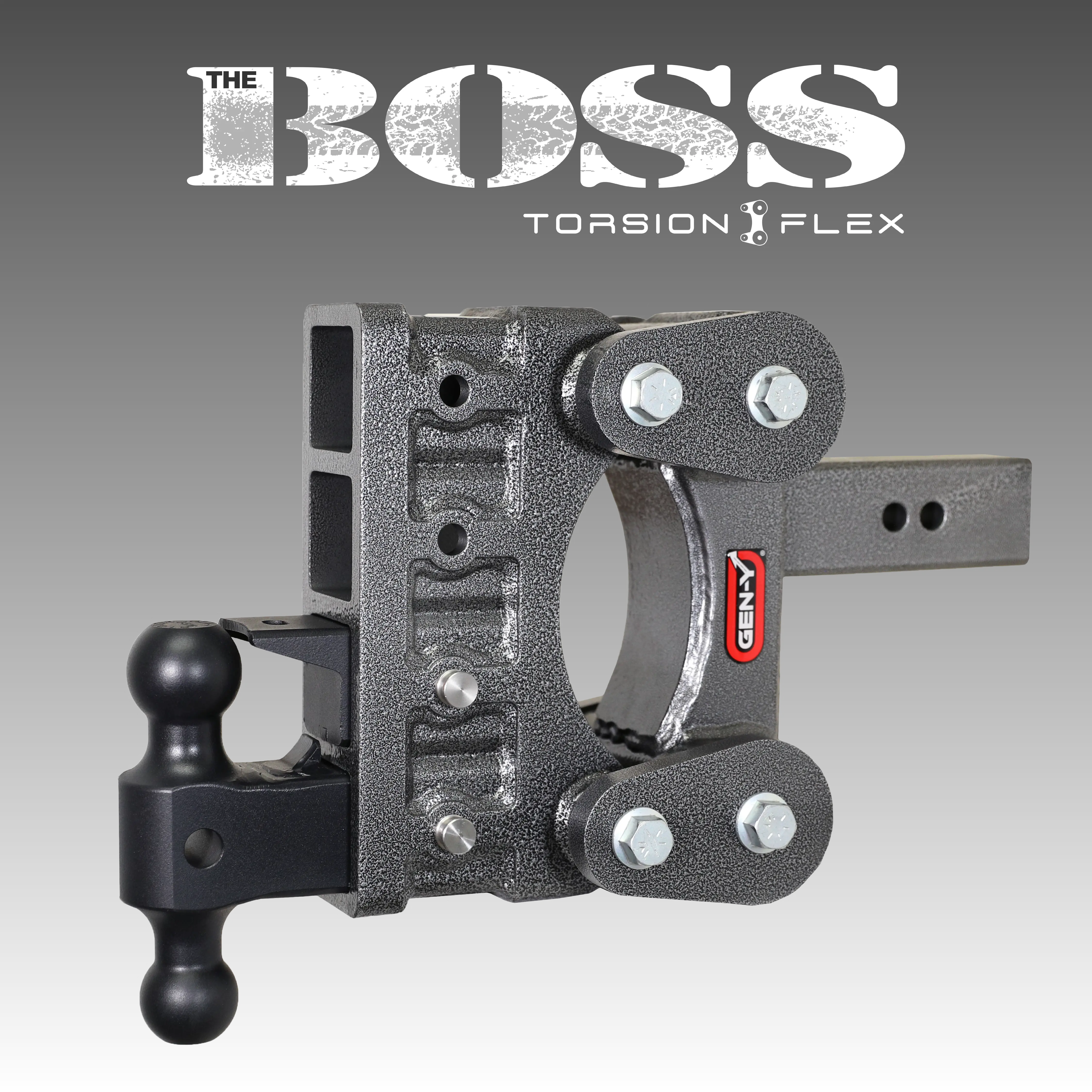 The BOSS 16K (Torsion-Flex) Drop Hitch (2" or 2 ½" Shank)