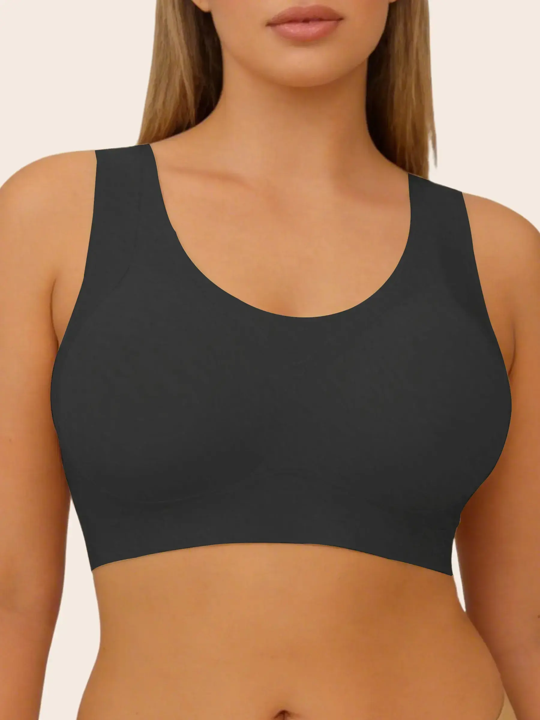 Soft Intention Anti-Gravity Jelly Bra – Wireless Full Coverage Seamless Comfort Bra for Everyday Wear