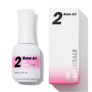 Dip Base Art, NAGAIA Premuim Nail Dipping System, Home & Salon Nails Dipping Manicure, Salon Acrylic Nails Alternative, No UV Lamp, Low Odor