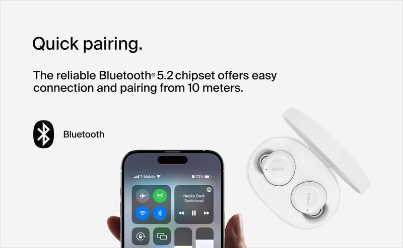 Belkin SoundForm Bolt 2 Wireless Earbuds Belkin SoundForm Bolt 2 Wireless Earbuds