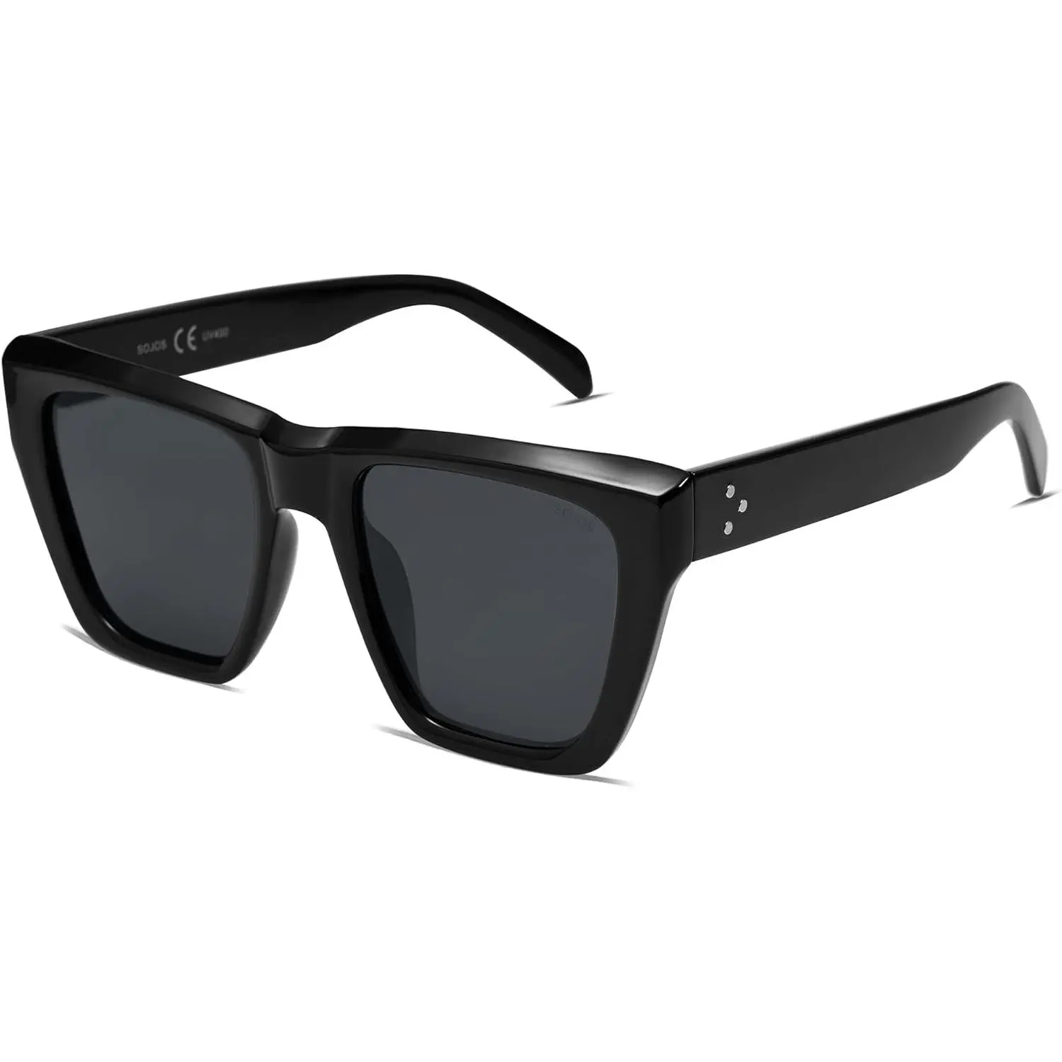 Oversized Square Cat Eye Polarized Sunglasses for Women Trendy Cateye Fashion Oversized Square Cat Eye Polarized Sunglasses for  main image 3