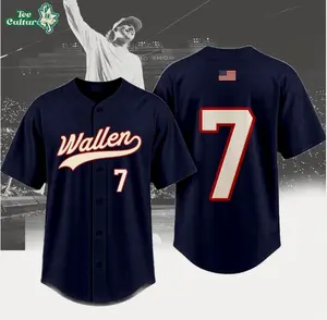Country Music Baseball Jersey, Wallen Jersey, Still The Problem 2026 Tour Baseball JerseyWorld Tour 2026 Concert Jersey, Unisex Baseball Jersey Top