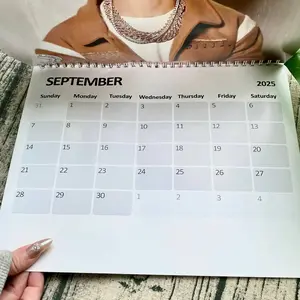 New Year 2025 Calendar, Singer Calender Gift For Fans, Wall Decor