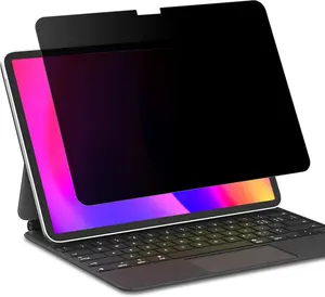 FILMEXT Ipad Pro 11 inch Screen Protector Privacy 2024 M4,Ipad Privacy Screen Anti Spy Anti Blue Light Glare Filter PET Ipad Pro 11" Privacy Screen 5th Generation