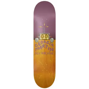 Toy Machine Skateboard Deck Martin Fence Purple/Orange 8.38" x 32"