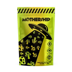 Mothership Extra Strength Mushroom Gummies – Tropical Fruit For Enhanced Energy & Focus
