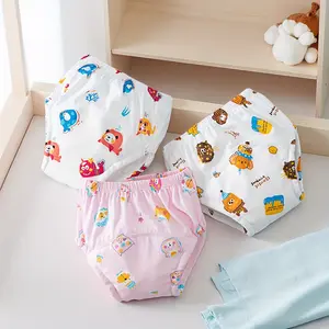 3pcs Essential Training Pants for Moms, Breathable and Comfortable Baby Transitional Diapers, Wide Crotch Design for Easy Changing