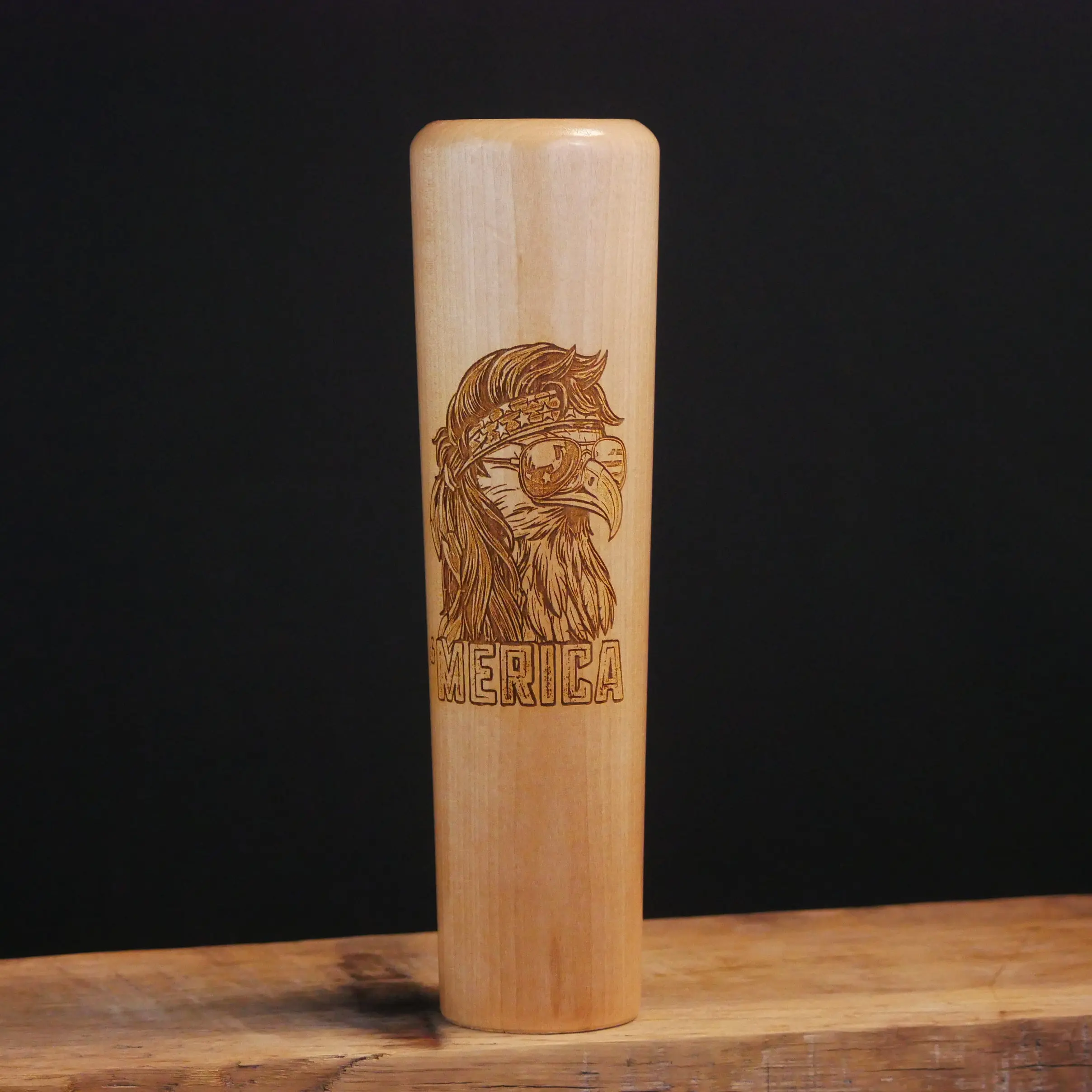 Eagle with Sunglasses Baseball Bat Mug | Dugout Mugs