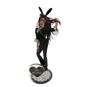 Anime ALIEN STAGE Keychains Pendant Car Key Chain Acrylic Stand MIZI SUA TILL IVAN HYUNA LUKA Fans Gifts Cosplay Accessories