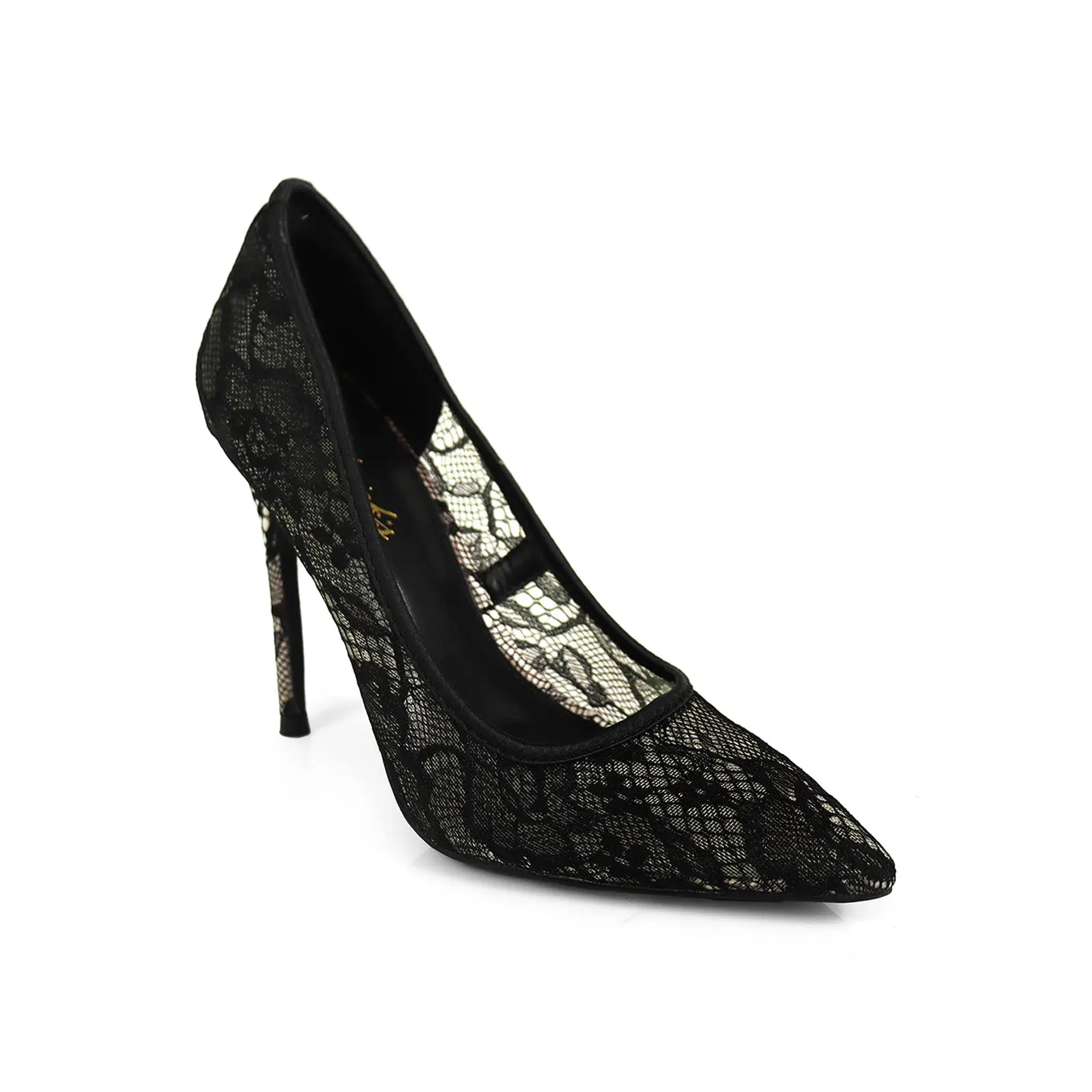 Frederick's Of Hollywood Danielle Pump, High Heel, Lace