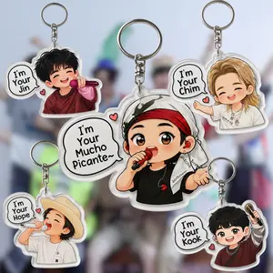 Kpop Fan Gift Keychain, Kpop Inspired Funny Meme Keychains, Arirang World Tour Keychain, Gift For Fan, Fan Merch