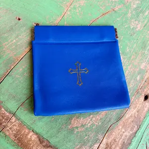Vinyl Rosary Squeeze Top Pouch - Compact Design for Convenient Storage of Rosary Accessories Organiser