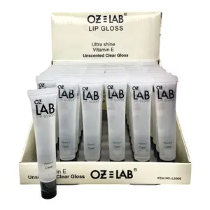 Romantic Beauty Lip Gloss Clear Unscented with Vitamin E Ultra Shine Lip gloss Makeup Long-lasting Hydrating Glossy Lip Care Hydrate Moisturizer