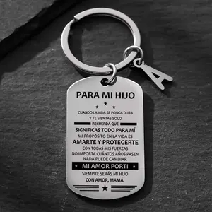 Spanish Key Chain For My Son And My Daughter, Birthday Gift For Men