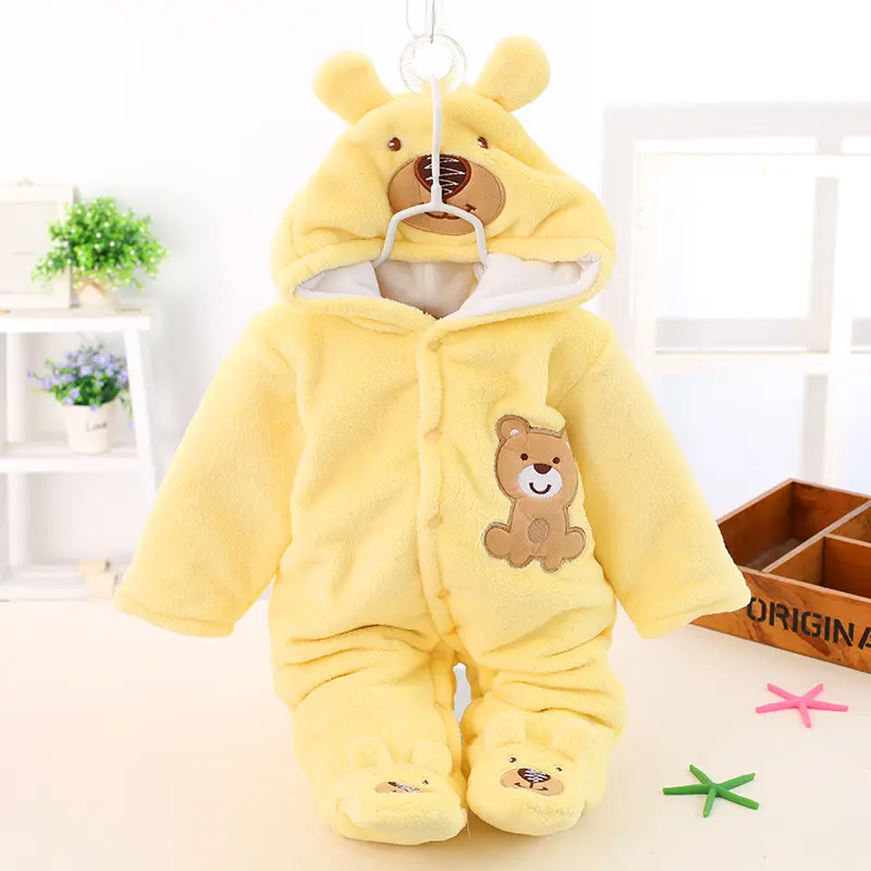 Split yellow teddy bear